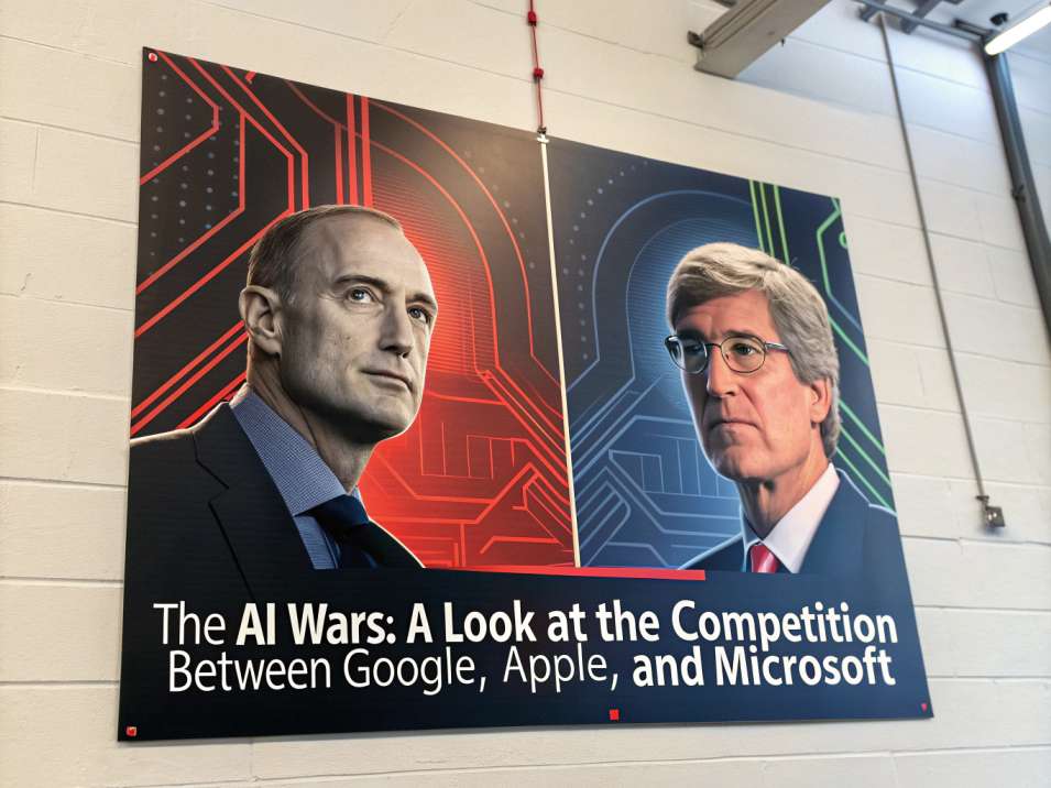 The AI Wars: A Look at the Competition Between Google, Apple, and Microsoft